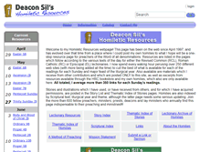 Tablet Screenshot of deaconsil.com